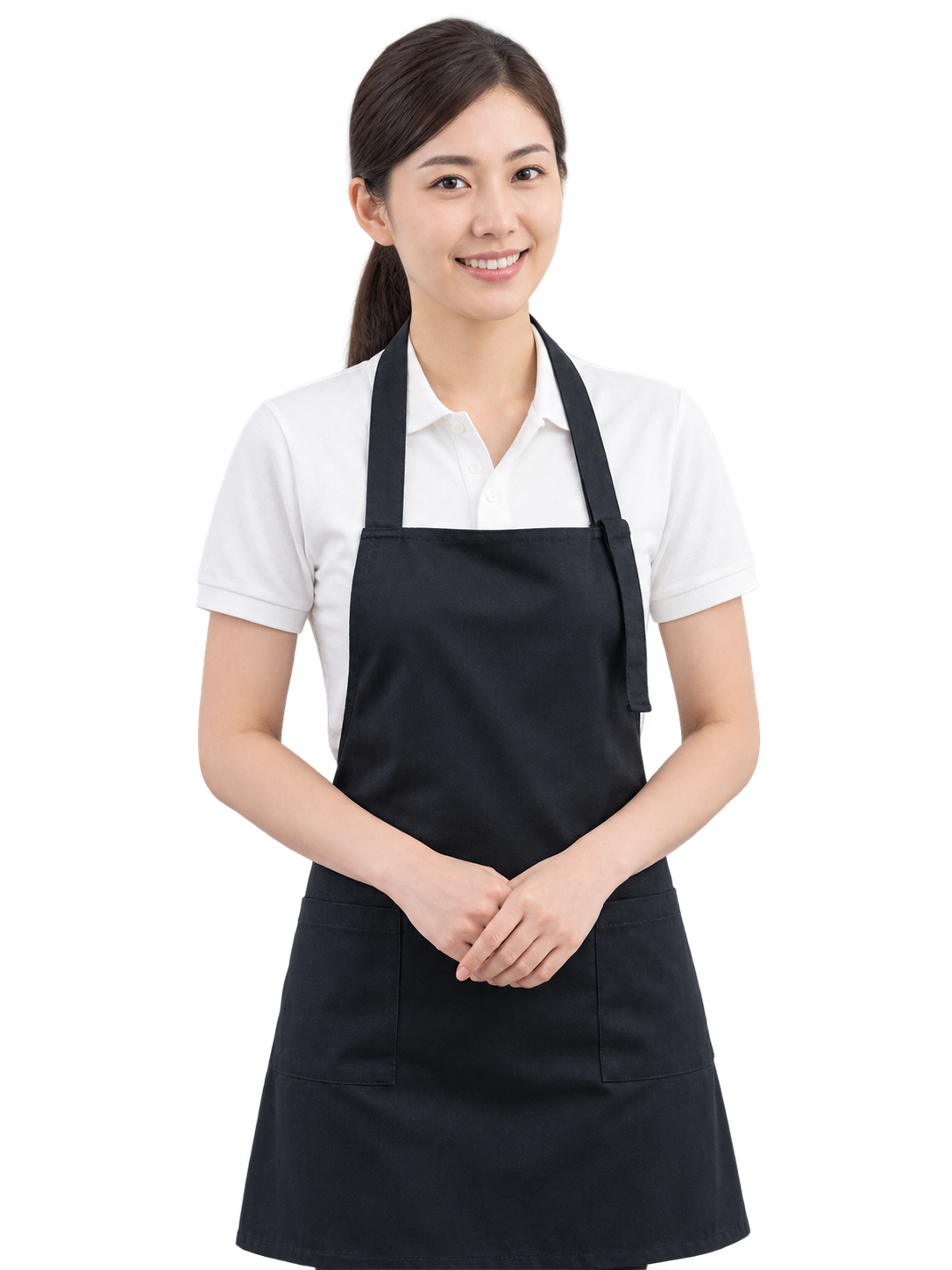 案内する家事スタッフ